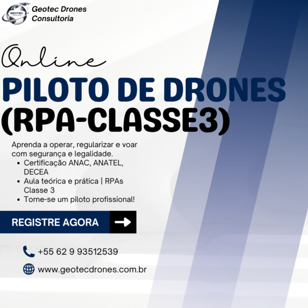 Piloto de Drones ANAC (RPA – Classe 3)